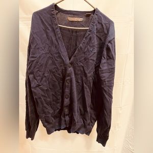 Ben Sherman Blue Cardigan size XL